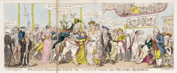 Princely Predilections or, Ancient Music and Modern Discord