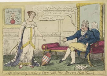 Princess Charlotte Playing with Her Dutch Top, 1814