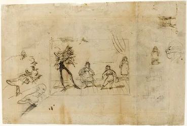 Study for the Dancing Lesson, part 2: The Minuet