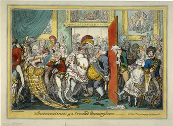 The Inconveniences of a Crowded Drawing Room