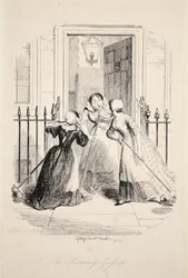 The Morning Gossip, from The Greatest Plague of Life, pub. 1847