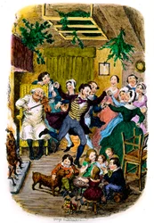 Victorian Christmas card