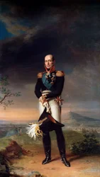 Portrait of Field Marshal Count Mikhail Barklay-de-Tolli, 1829