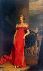Portrait of Grand Duchess Maria Pavlovna of Russia, 1786–1859, 1822