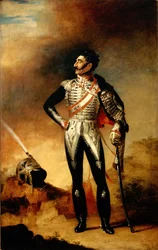 Portrait of Prince Valerian Grigoryevich Madatov 1782-1829, 1824