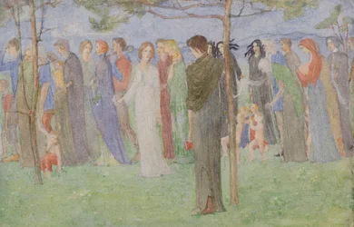 A Procession, c.1898