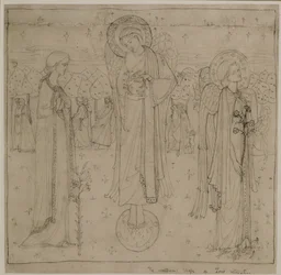 The Wondrous Shape of Love Retreating, c.1898-1901