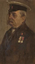 Portrait of S. Vowles, 60th, c.1920
