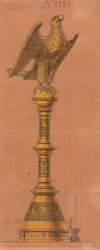 Designs executed for Jones and Willis, metal and wood-workers and church furniture manufacturers of Birmingham and London