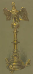 Designs executed for Jones and Willis, metal and wood-workers and church furniture manufacturers of Birmingham and London