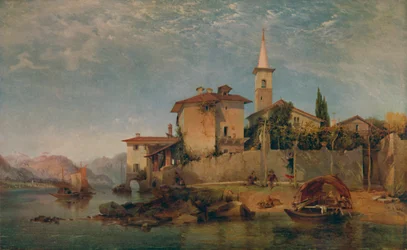 Italian Lake Scene, 1853, 1935