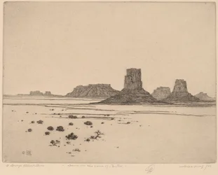 Dawn in the Land of the Buttes