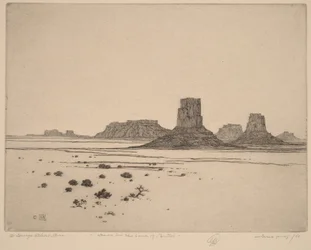 Dawn in the Land of the Buttes