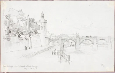 Old Bridge over Mosel, Coblenz