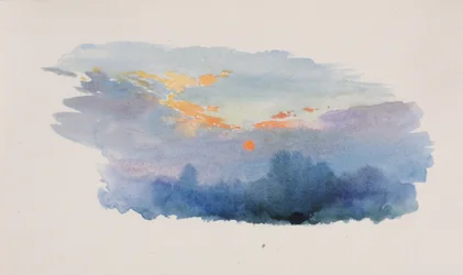 Sunset, Oxford