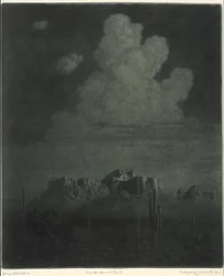 Superstition Mountain, Apache Trail, Arizona, Right (No. 2)