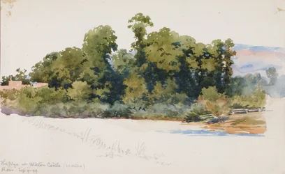 The Wye at Wilton Castle, Wales