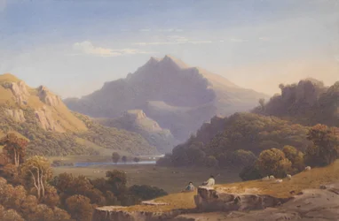 Snowdon from Llyn Nantlle, North Wales
