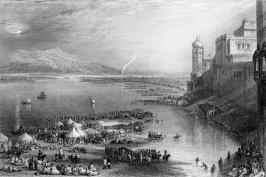 Part of the Chaut, at Hurdwar