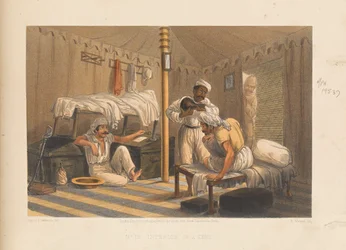 Interior of a Tent, 1857