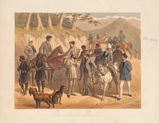 Wounded Officers at Simla