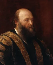 Portrait of Robert Gascoyne-Cecil, 3rd Marquess of Salisbury (1830-1903)