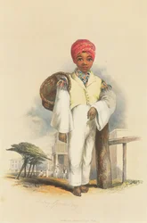 A Mixed-Race Boy, Blending Malay and East African Heritage, Cape Town