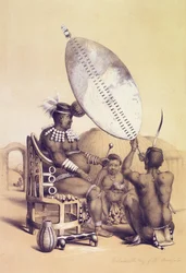 Umpanda the King of the Amazulu, 1849