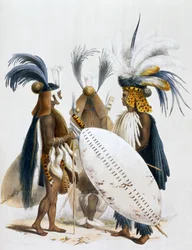 Zulu Soldiers of King Panda