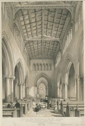Stafford - Interior of St. Mary