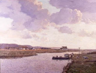 Rhyl Estuary, North Wales