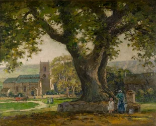 Wensley Village, Yorkshire