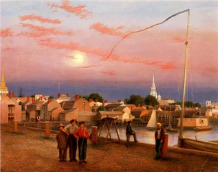 Newport, End of the Day, 1851