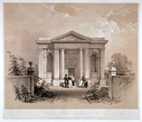 View of Sutherland Chapel, Walworth, Southwark, London, c1842