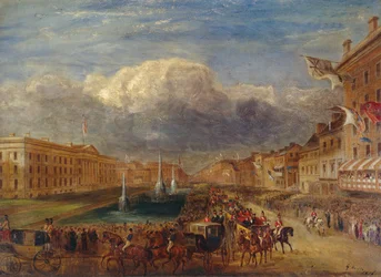 The Visit Of Queen Victoria And Prince Albert To Manchester In 1851