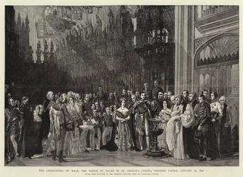 The Christening of HRH The Prince of Wales in St George