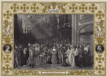 The Christening of the Prince of Wales in St George