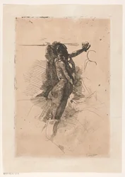 Standing Naked Woman