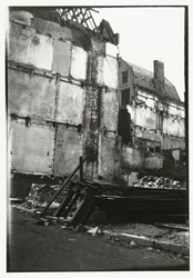 Demolition in an Amsterdam Street