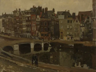 The Rokin in Amsterdam