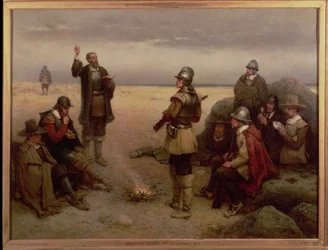 The Landing of the Pilgrim Fathers, 1620