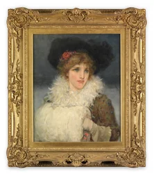 Woman, Half-Length