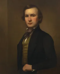 George Henry Durrie Self-Portrait