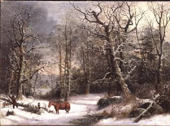 Woodsman in Winter
