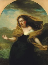 Miranda from The Tempest, 1856