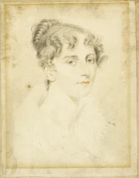 Portrait of Ann Denman Flaxman