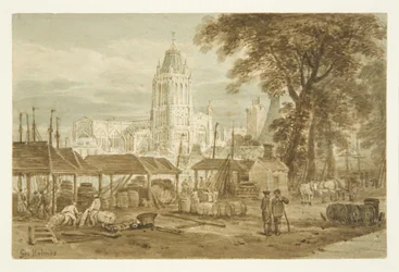 St Mary Redcliffe Church from Welsh Back