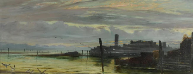 Twilight in the Lagoons near Venice