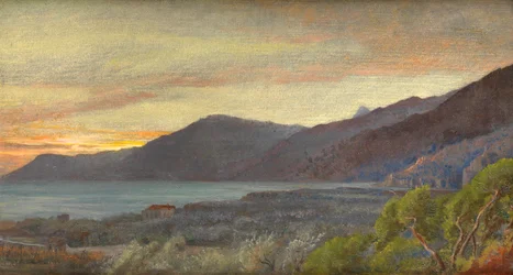 View from Bordighera, 1882