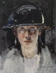 Dora Meeson Coates, Wife of the Artist